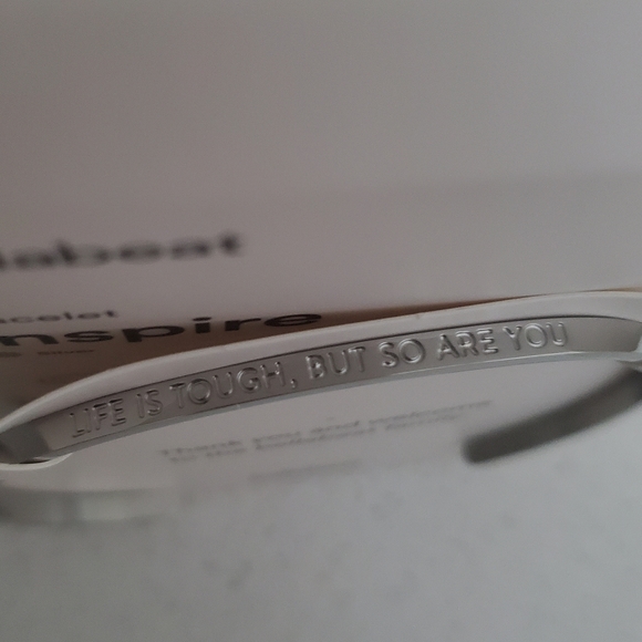 🆕️ Bellabeat Inspire Life Is Tough Bracelet Cuff